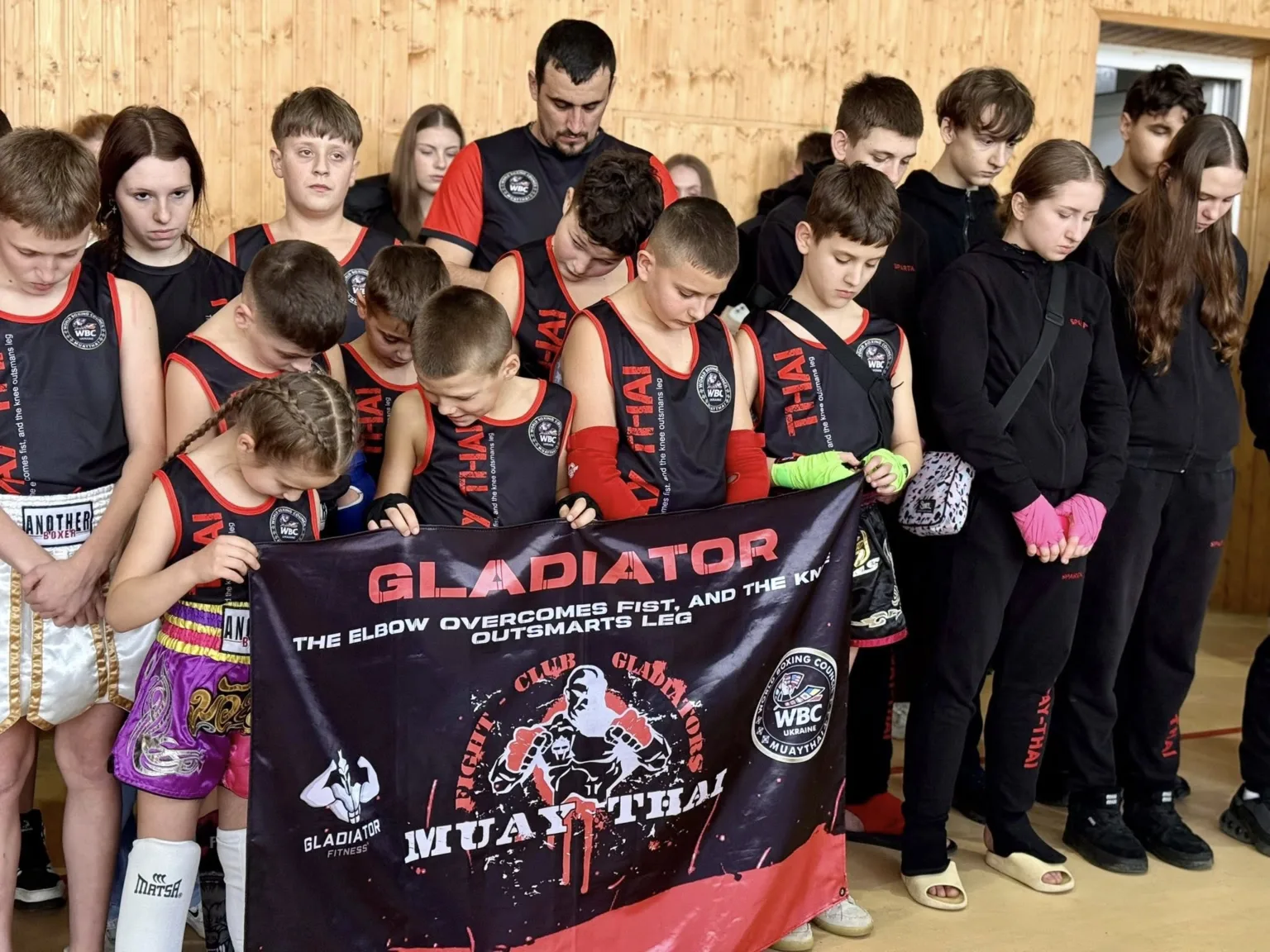 Юні спортсмени клубу Муай Тай Гладіатор на змаганнях