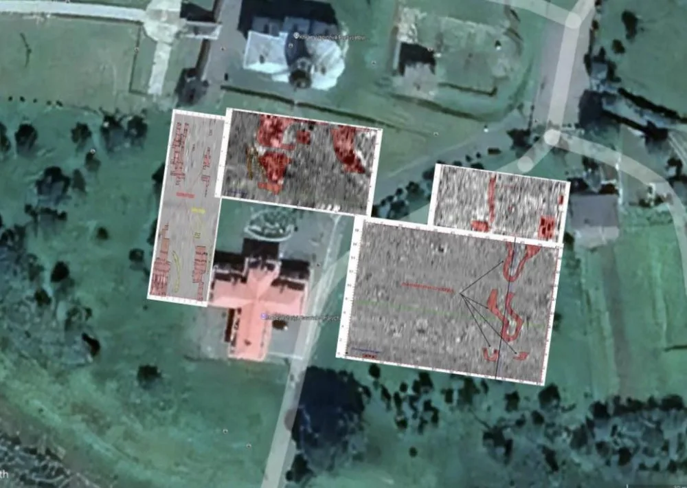 Георадарне сканування території біля історичної будівлі