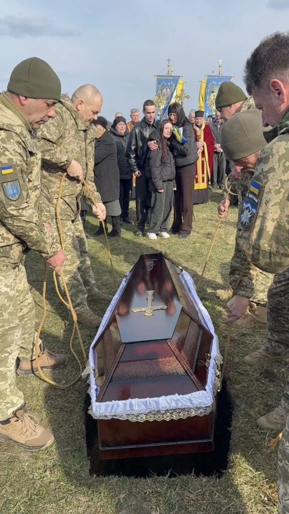 Поховання українського військового героя