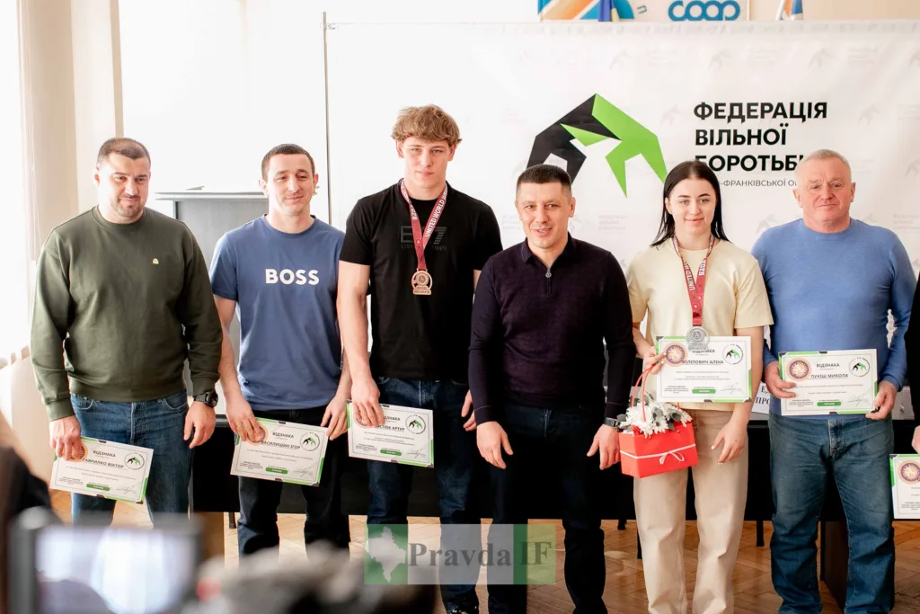 Нагородження спортсменів Федерації вільної боротьби України