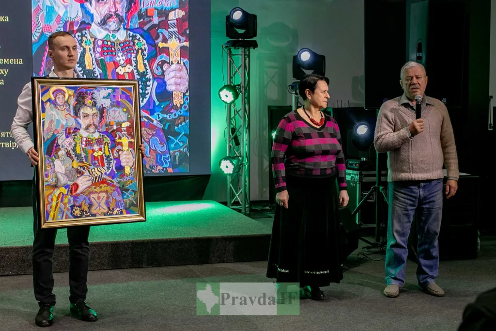 Презентація картини на мистецькому заході