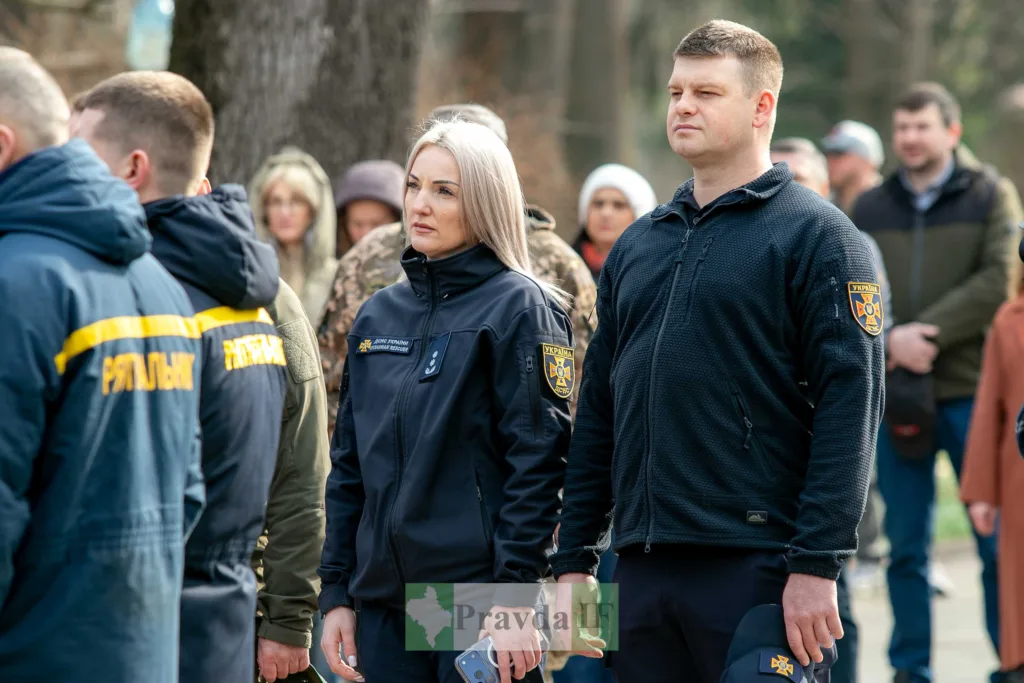 Рятувальники України під час офіційного заходу