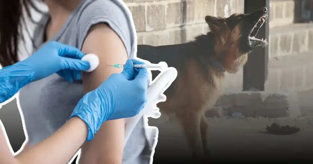 Вакцинація проти сказу після укусу собаки