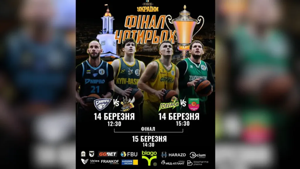 Фінал чотирьох Кубку України з баскетболу 2024