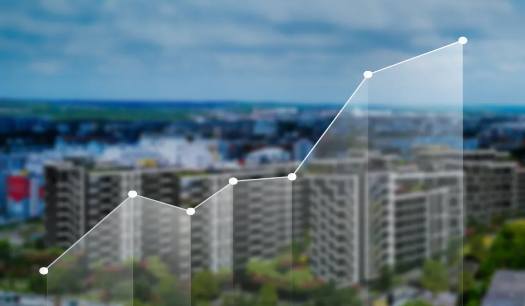 Зростання ринку нерухомості у місті