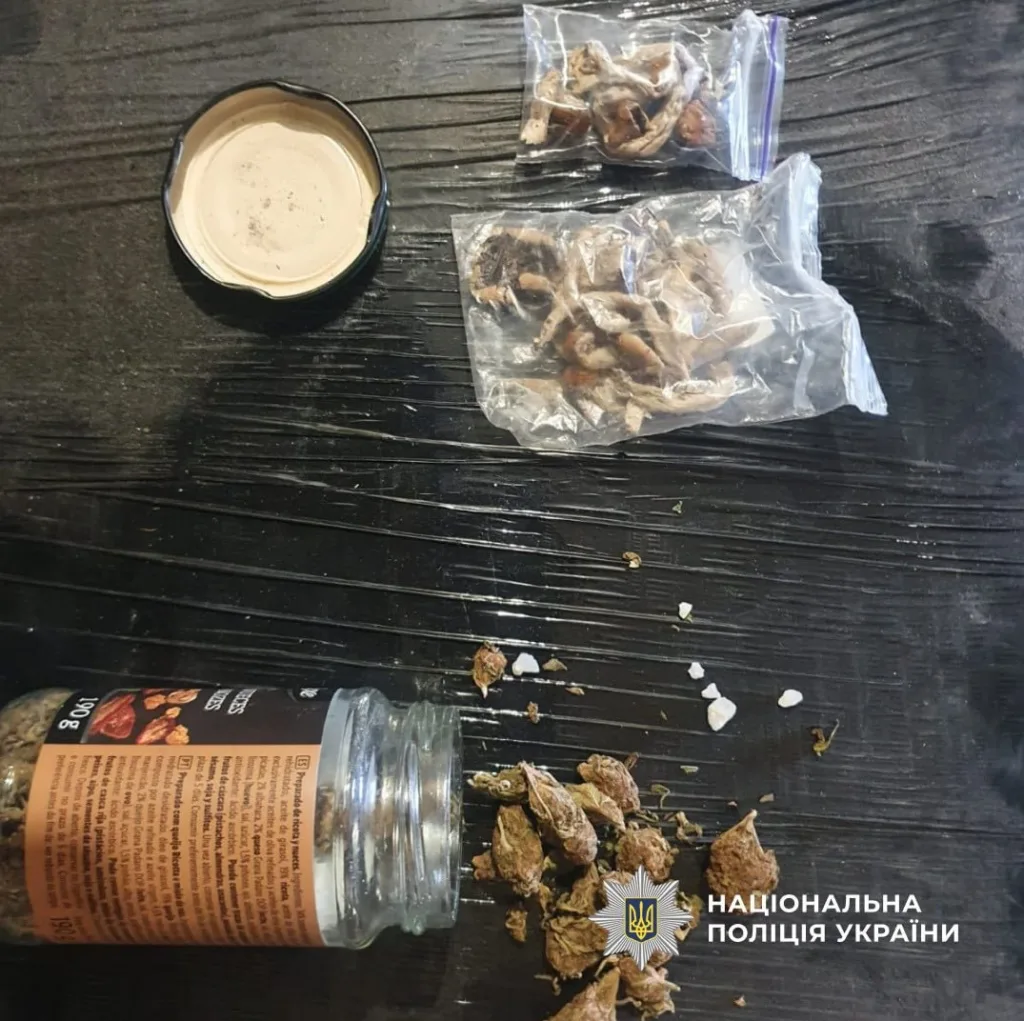 Поліція України вилучила наркотичні речовини