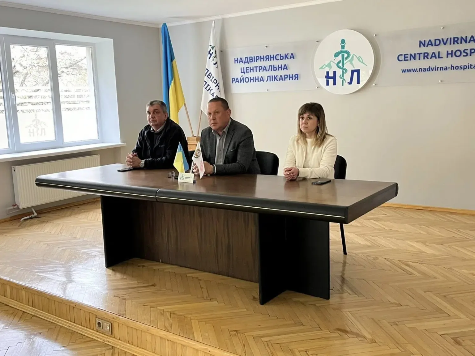 Пресконференція у Надвірнянській центральній лікарні