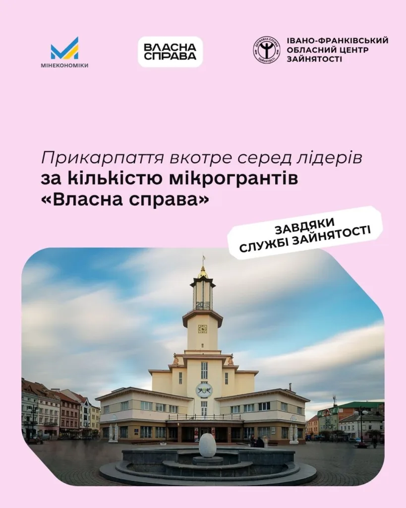 Прикарпаття серед лідерів програми Власна справа