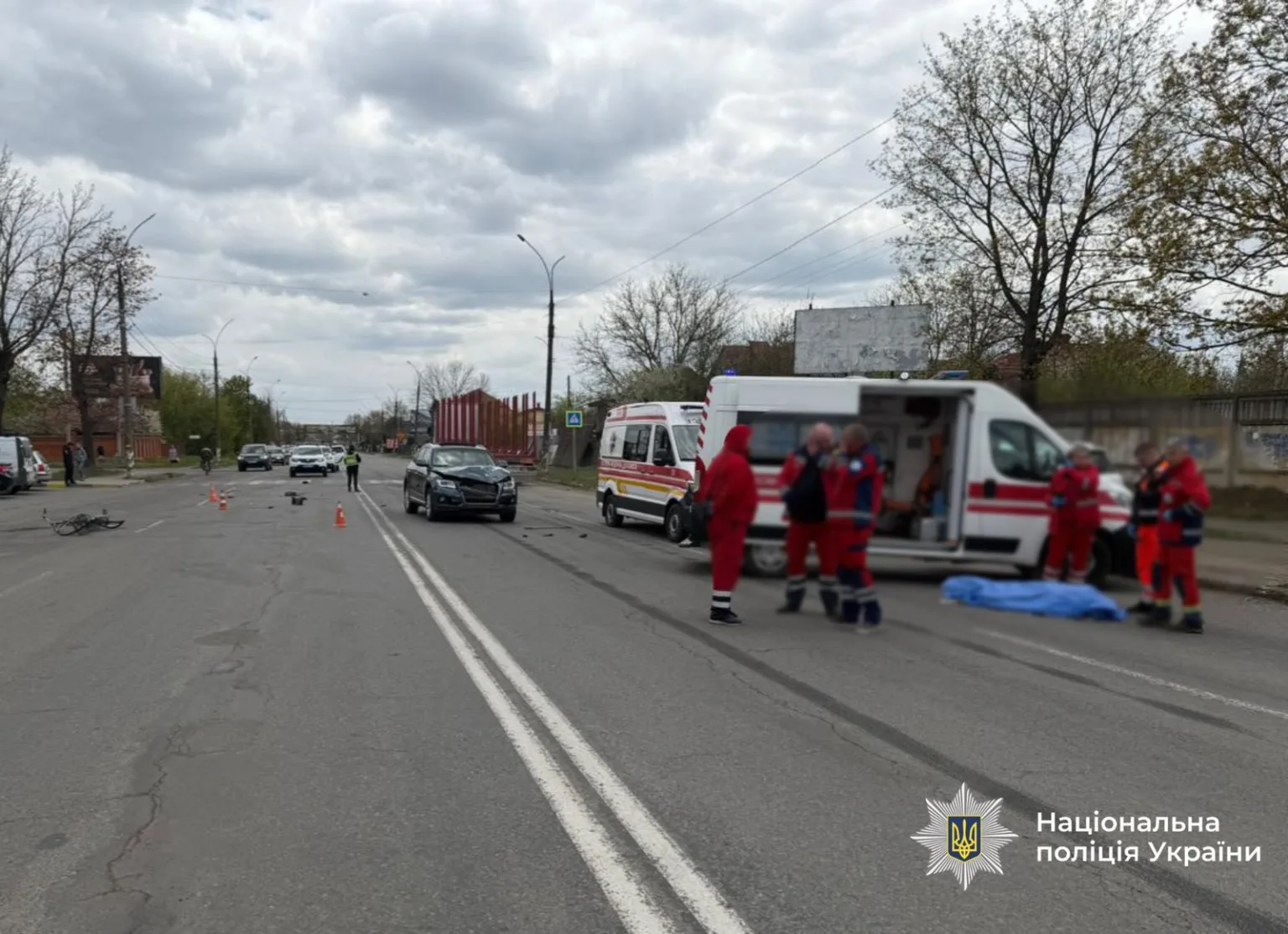 Дорожньо-транспортна пригода з каретою швидкої допомоги