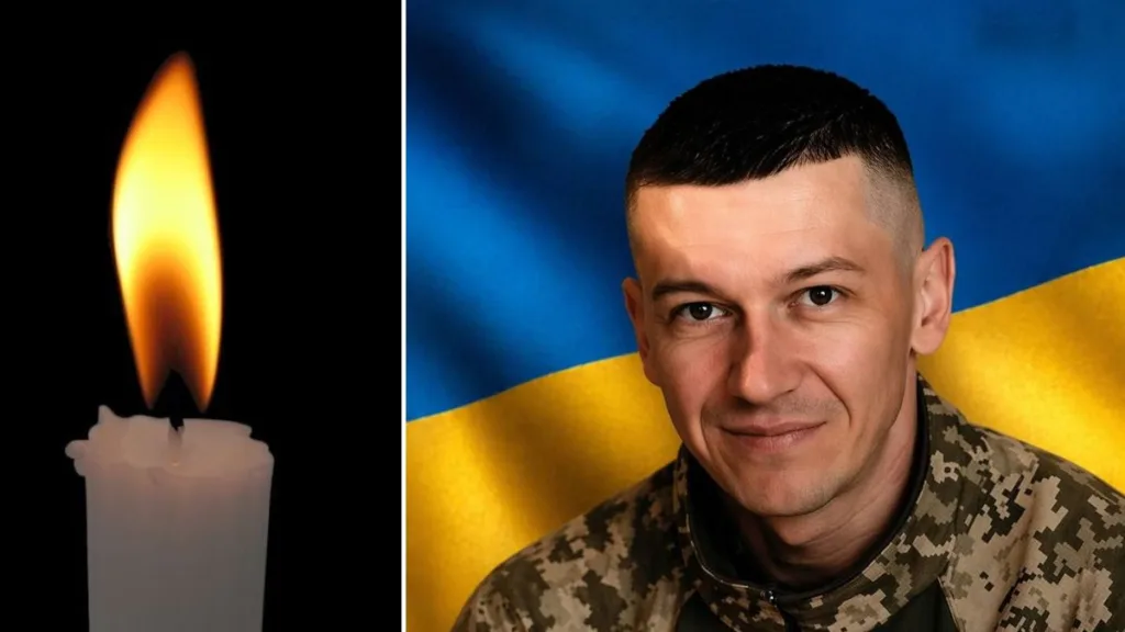 Військовий України та свіча пам’яті