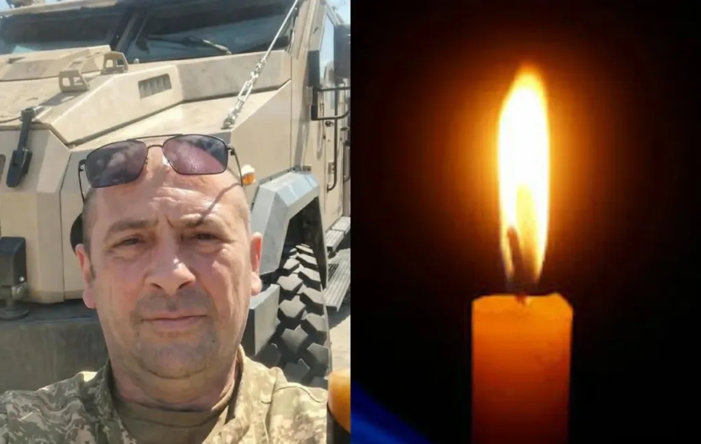 Військовий та запалена свічка пам’яті