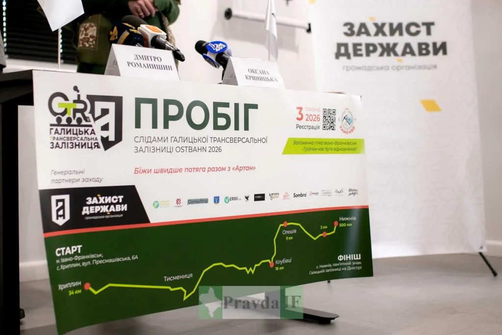 Презентація пробігу Галицька трансверсальна залізниця 2026