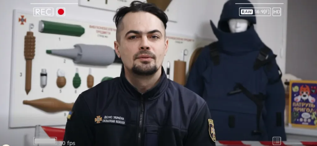 Рятувальник ДСНС України розповідає про вибухонебезпечні предмети