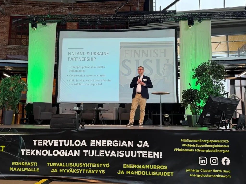 Презентація про партнерство Фінляндії та України на конференції
