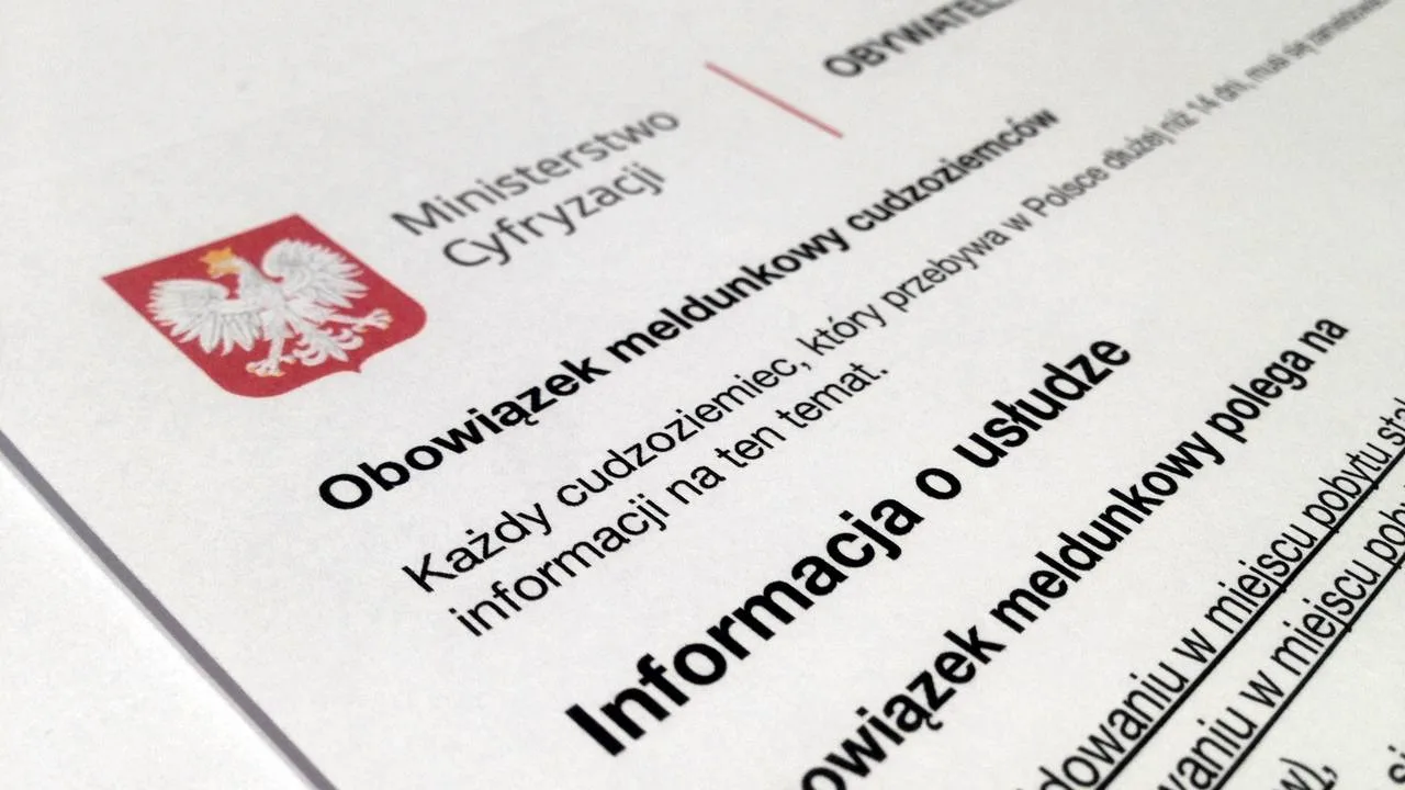 Інформаційний документ про реєстрацію іноземців у Польщі