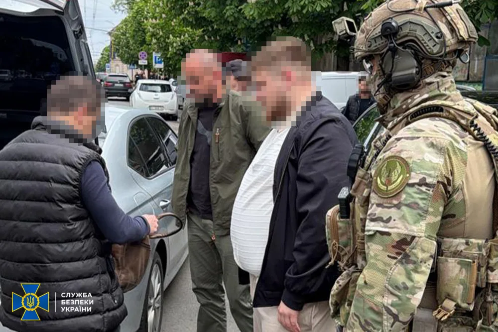 Операція СБУ із затримання підозрюваних у місті