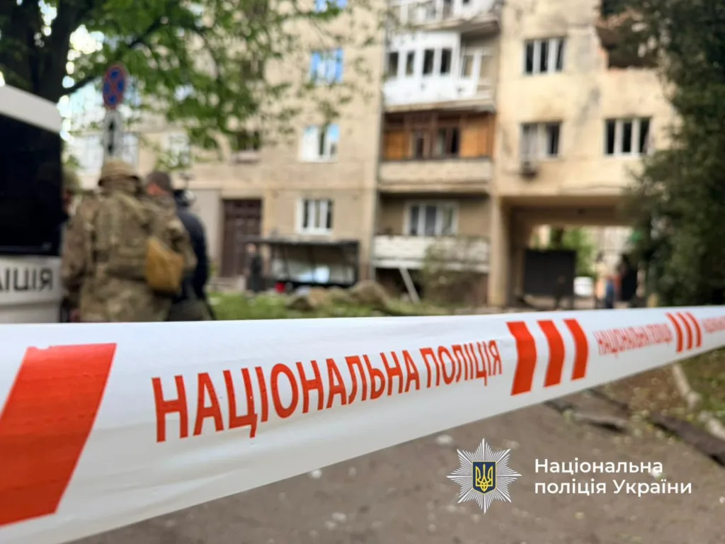 Поліція України огородила місце події