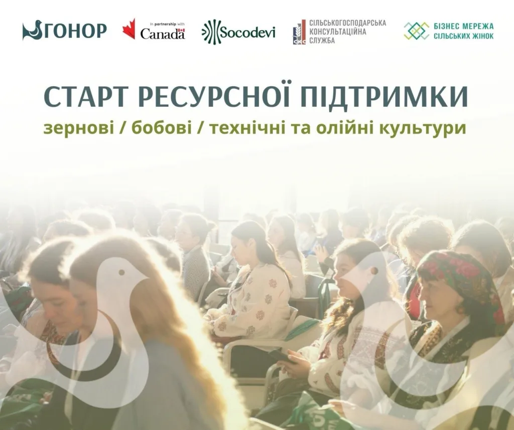 Старт ресурсної підтримки аграріїв України