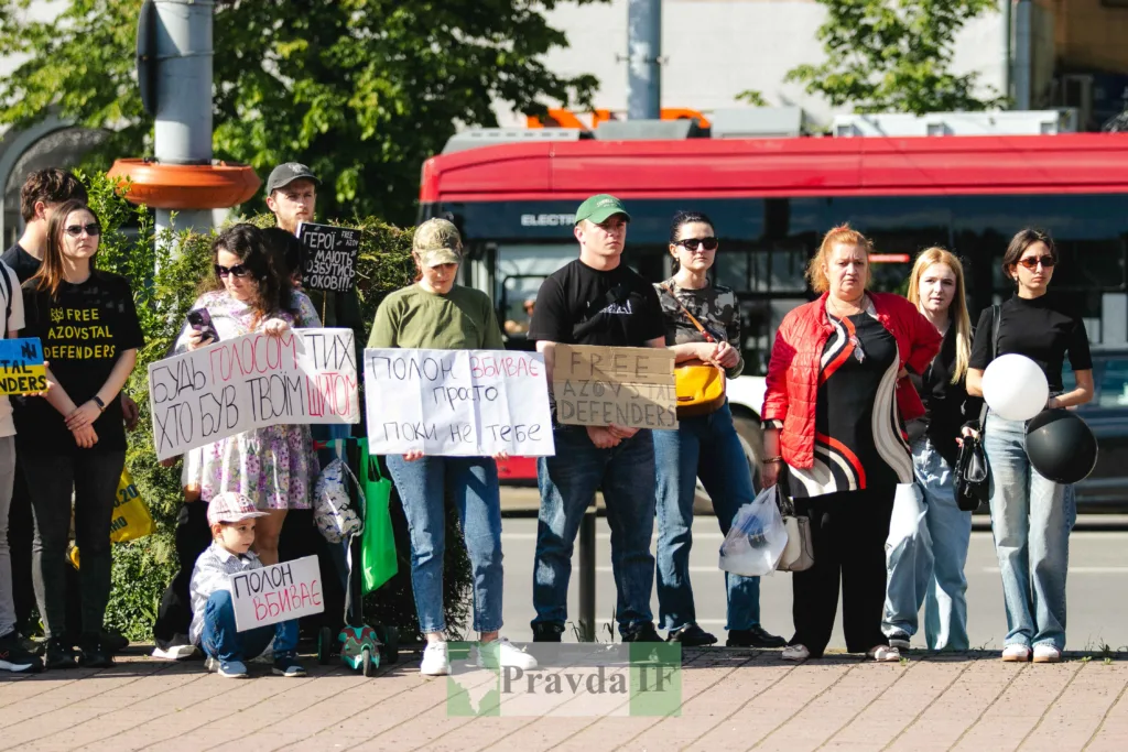 Мітинг на підтримку захисників Азовсталі