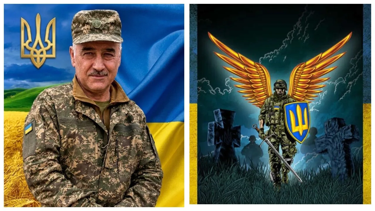 Український військовий та символ захисника України