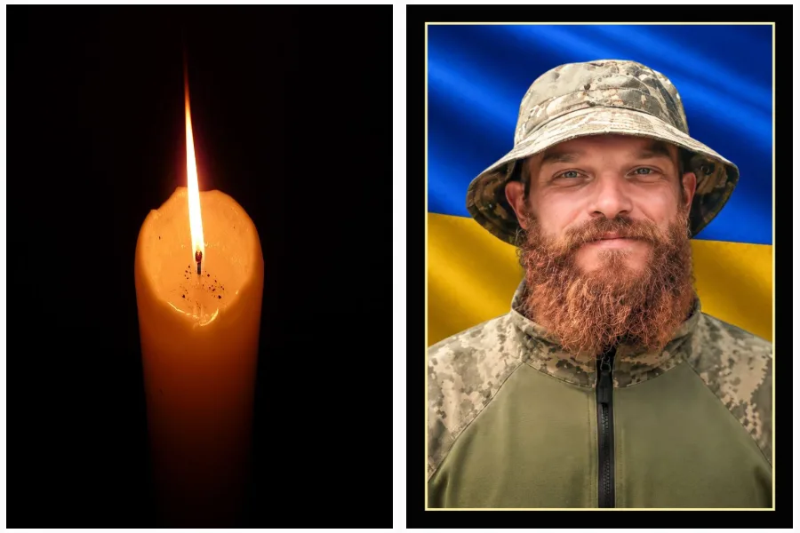 Свічка пам’яті та український військовий
