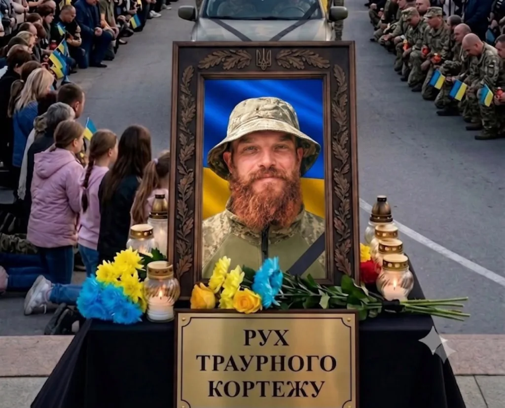 Вшанування загиблого військового в Україні