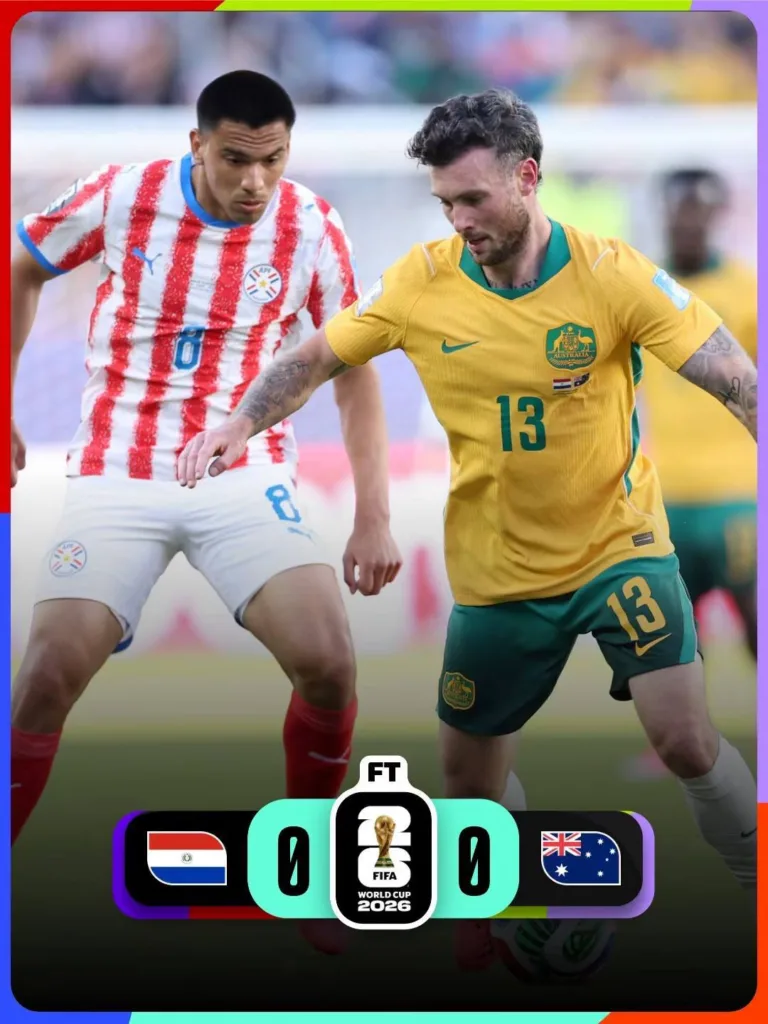 Матч Парагвай проти Австралії завершився нічиєю 0-0