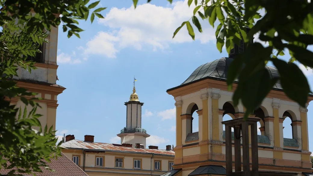 Ратуша та дзвіниця в Івано-Франківську