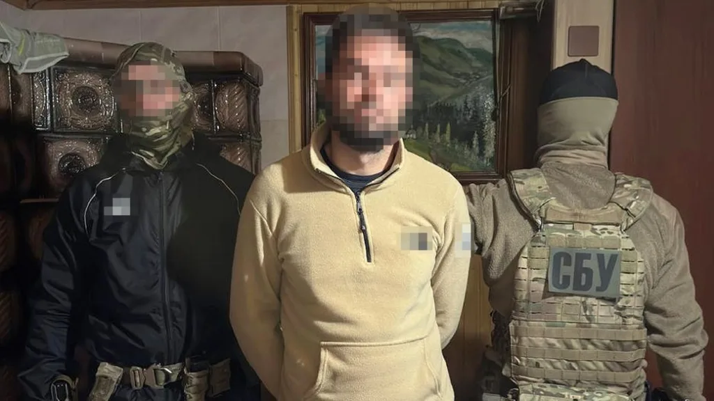 Затримання підозрюваного співробітниками СБУ