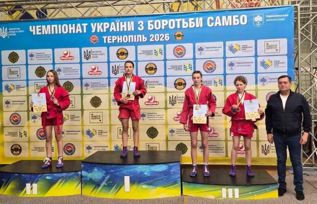 Переможці чемпіонату України з боротьби самбо 2026