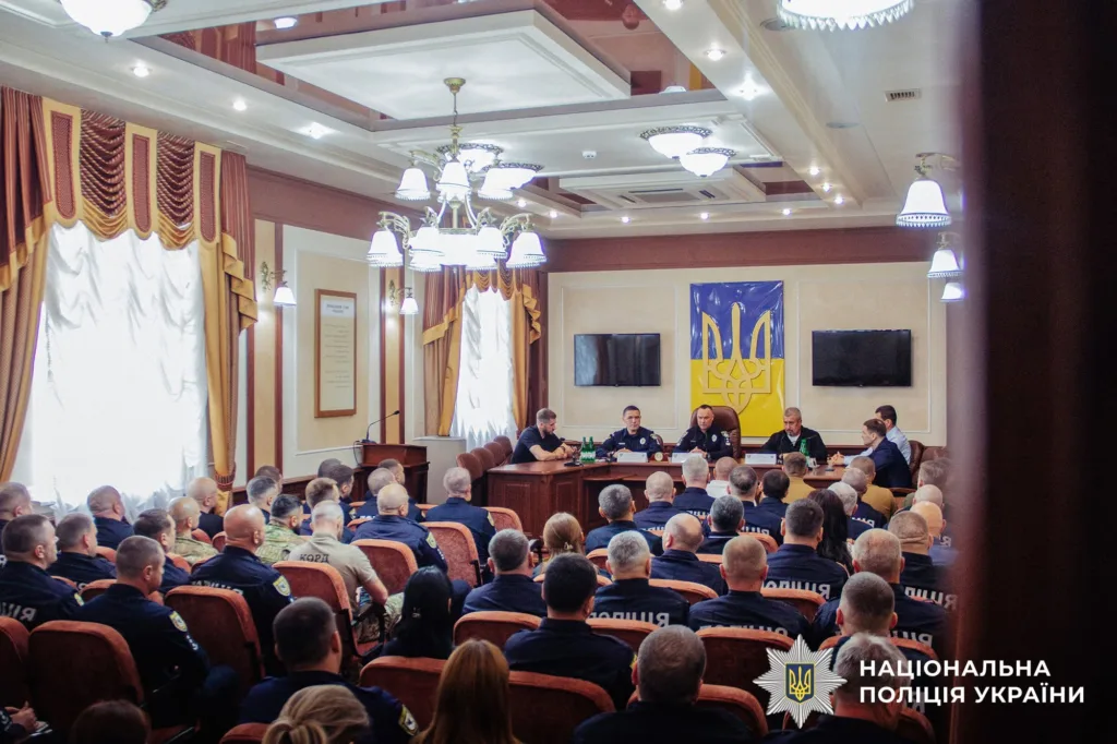 Засідання Національної поліції України у залі конференцій