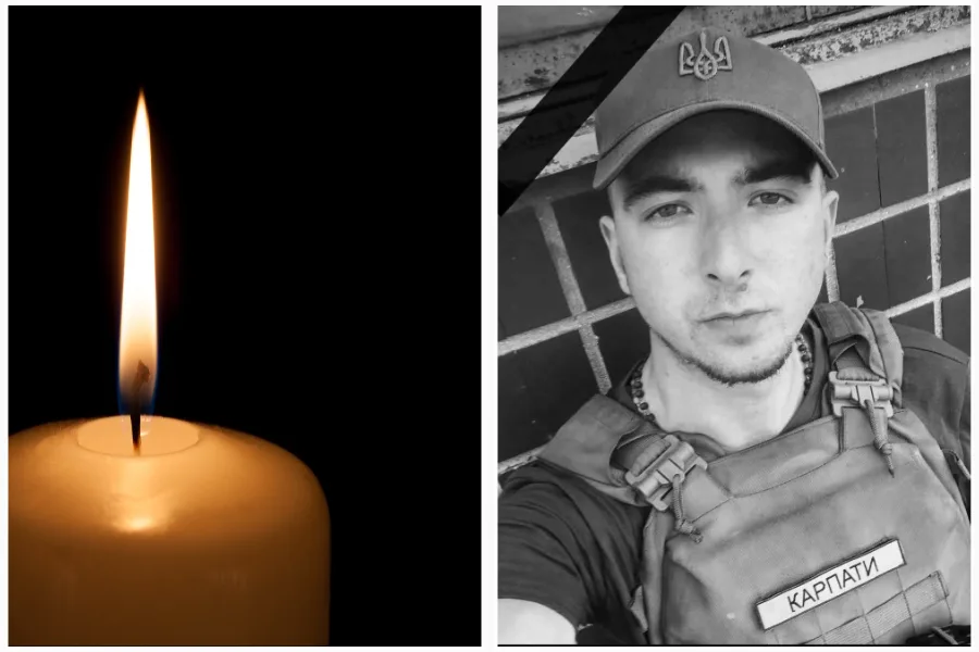 Свічка пам'яті та український військовий