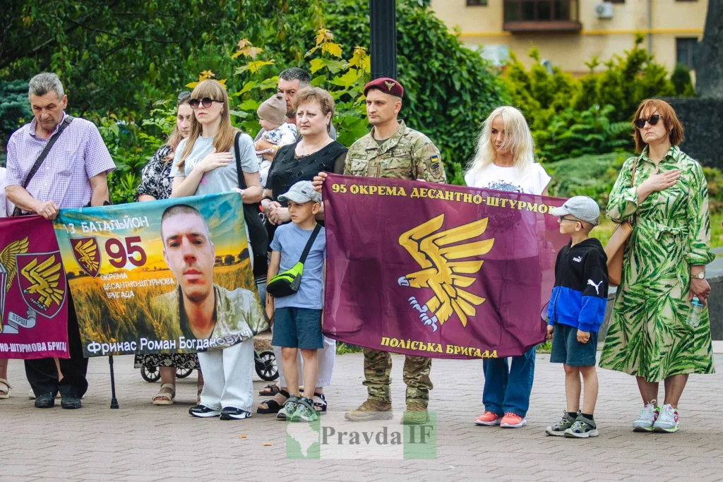Вшанування воїнів 95 десантно-штурмової бригади