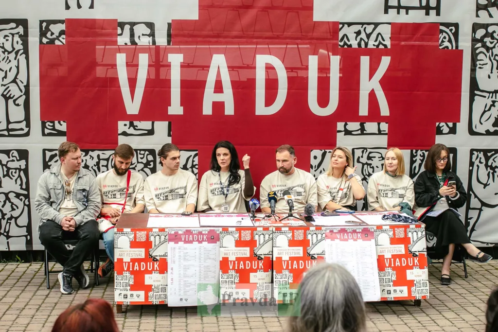 Пресконференція мистецького фестивалю Viaduk у Львові