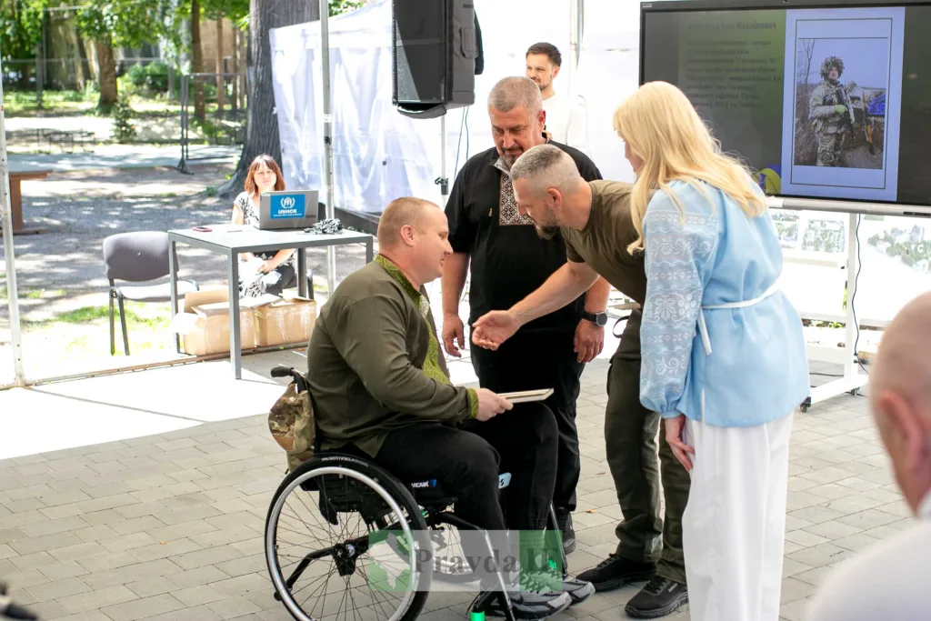 Зустріч ветеранів та волонтерів на церемонії нагородження