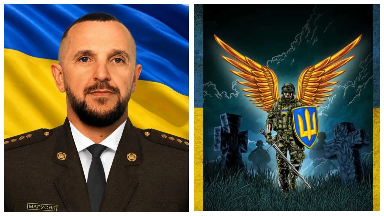 Український військовий та патріотичне зображення з Тризубом