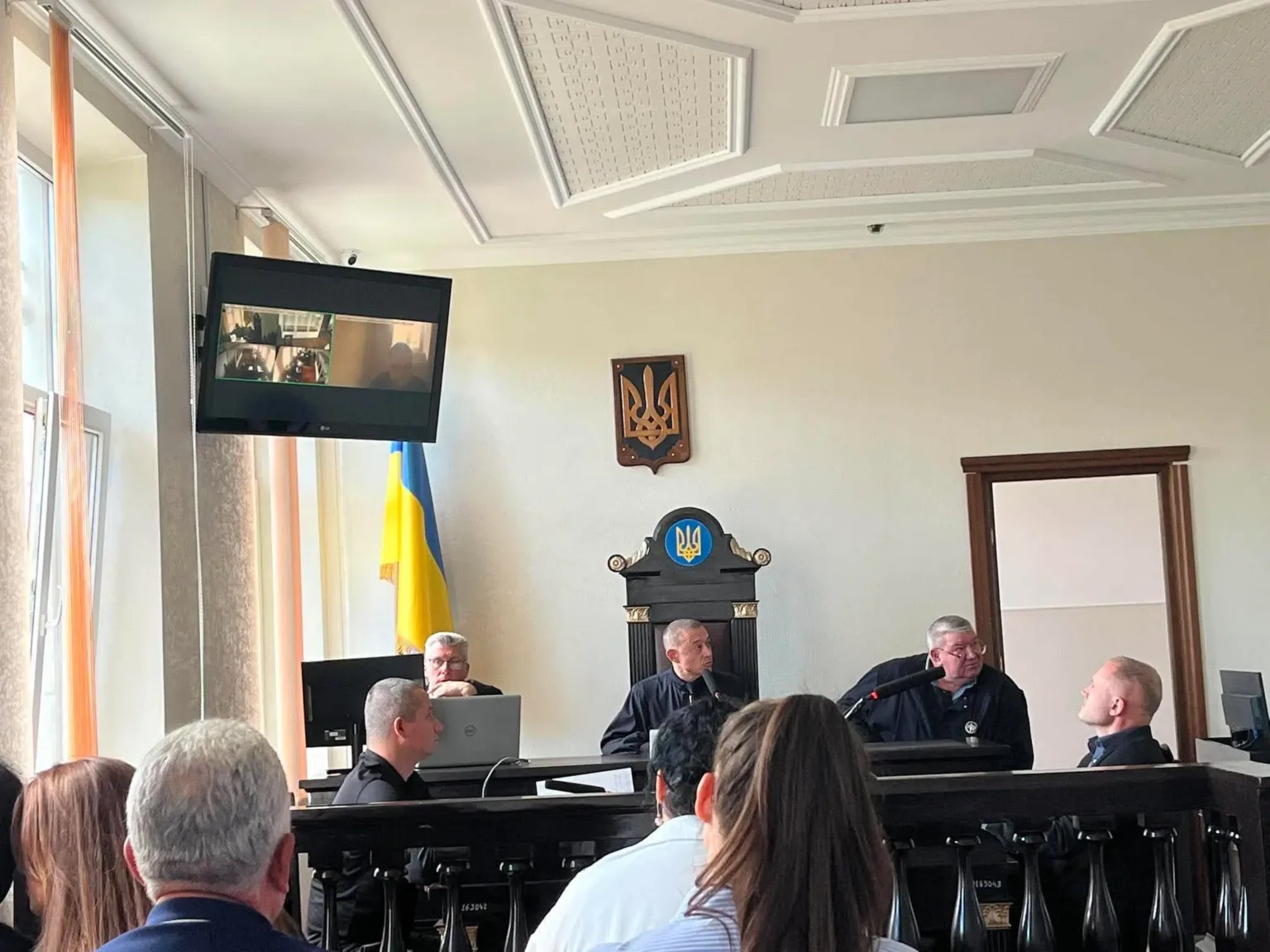 Судове засідання в українському залі суду