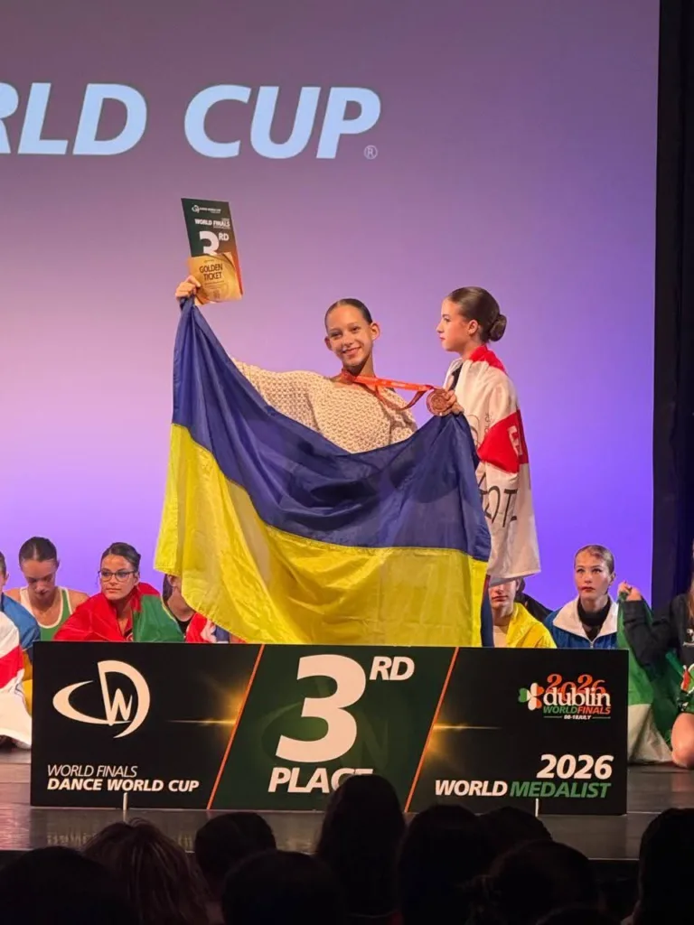 Українська команда здобула третє місце на танцювальному чемпіонаті