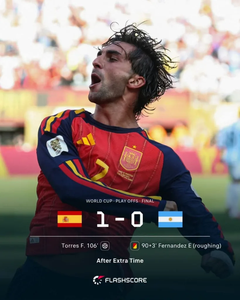 Іспанія перемагає Аргентину 1-0 у фіналі