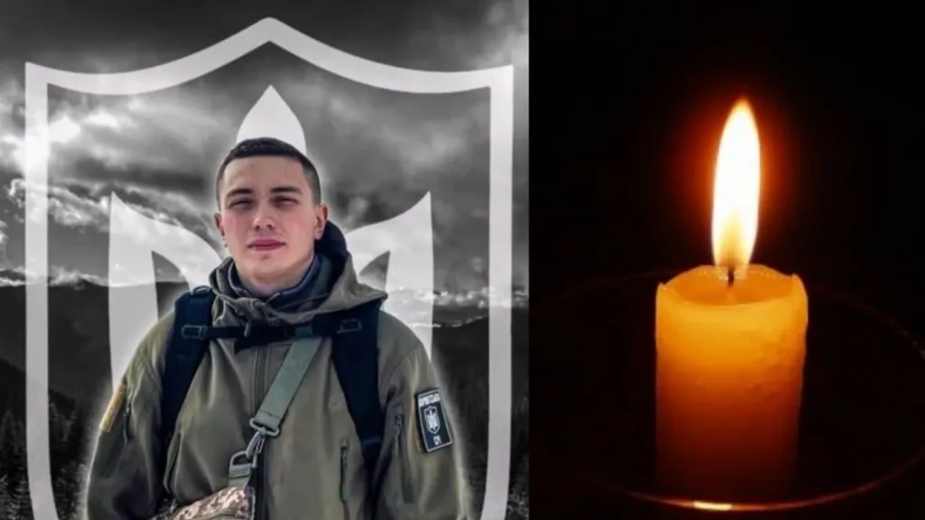 Військовий і палаюча свічка пам’яті