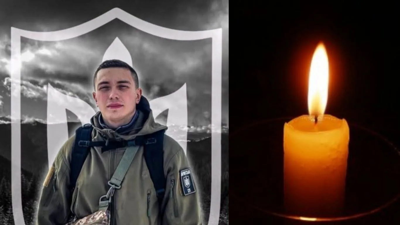 Військовий та запалена свічка пам’яті