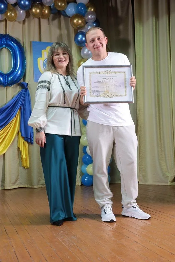 Вручення подяки на урочистій церемонії