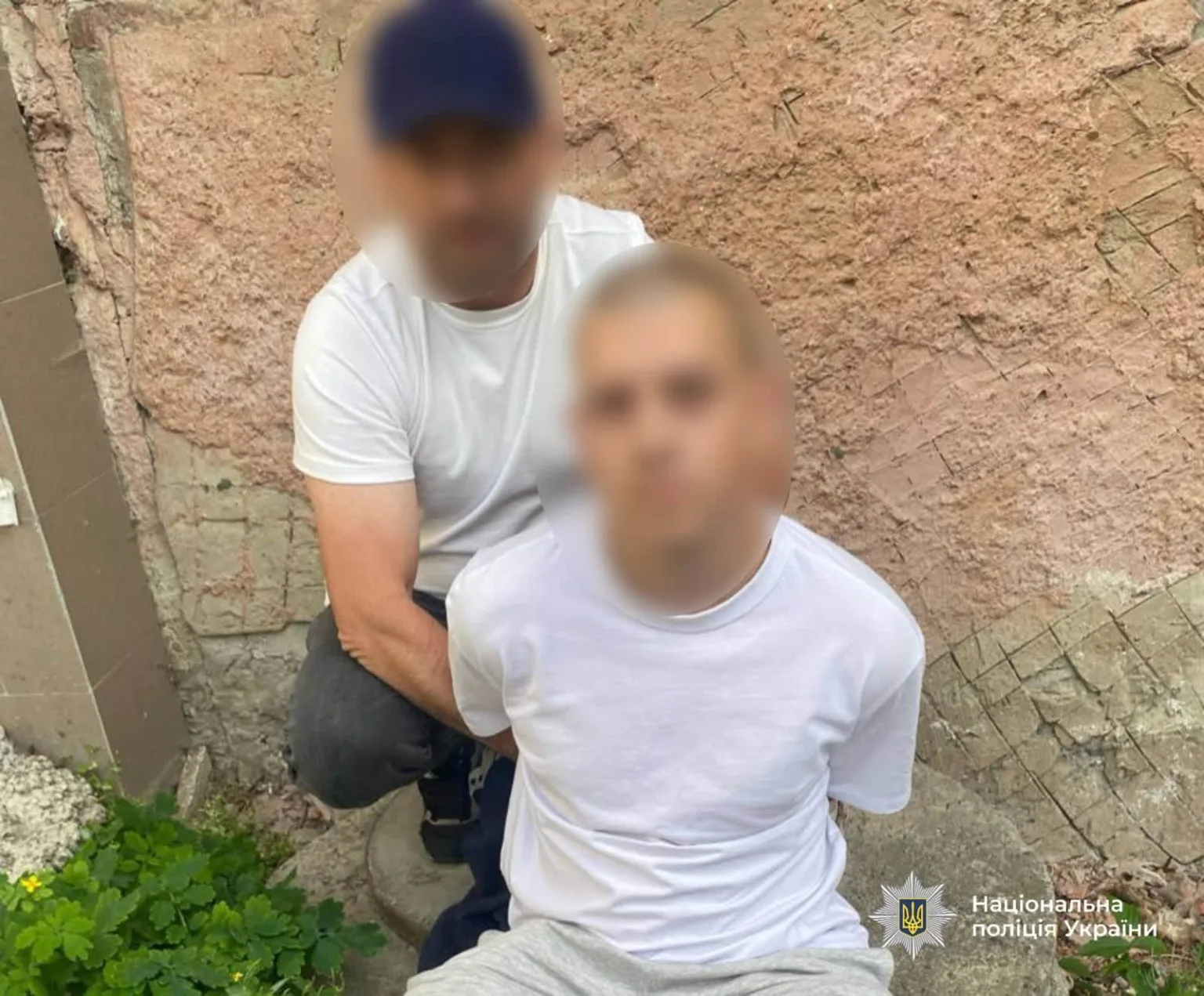 Затримання підозрюваного поліцією України