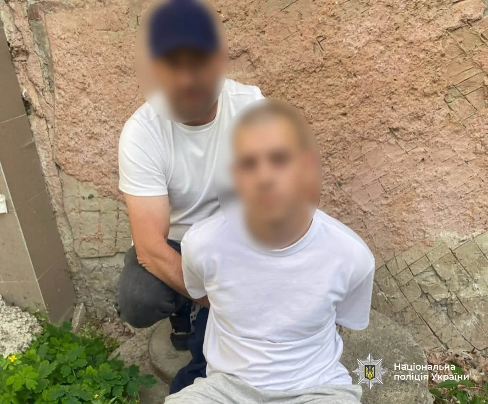 Затримання підозрюваного поліцією України