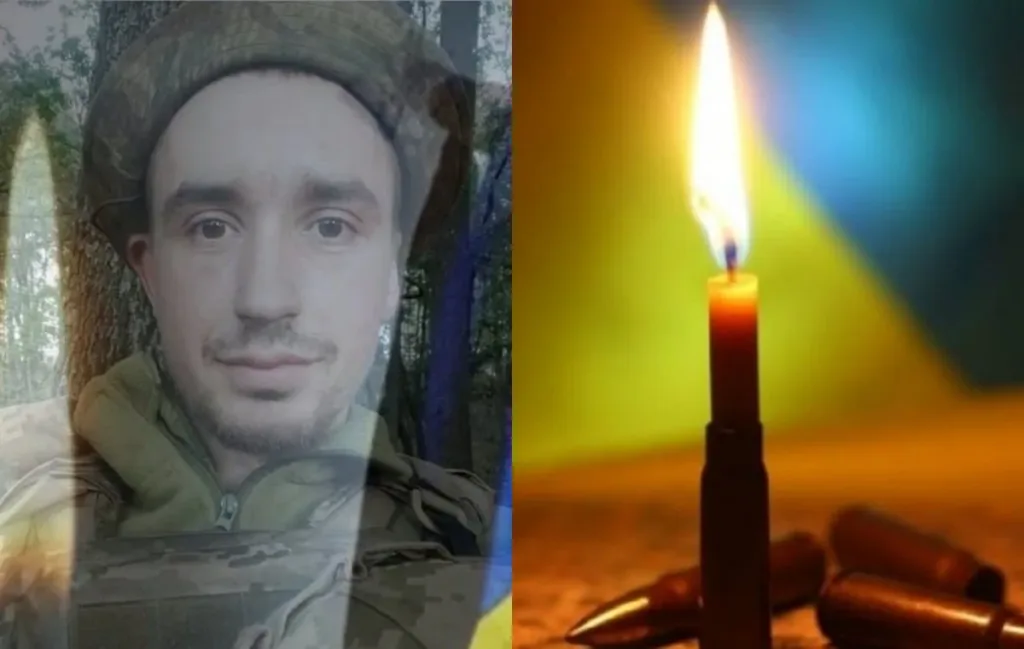 Вшанування українського військового та свічка пам’яті