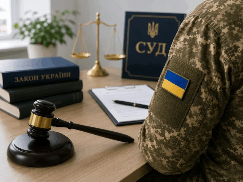 Військовий у суді України