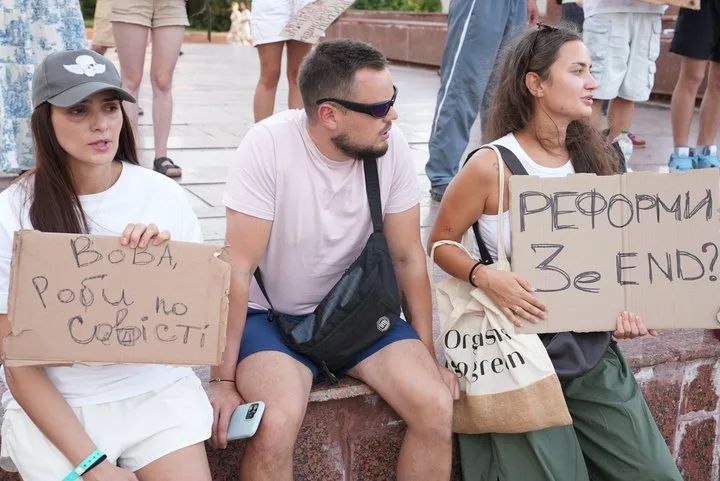 Акція протесту, мітинг, сімнадцятий день, Федоров, Івано-Франківськ