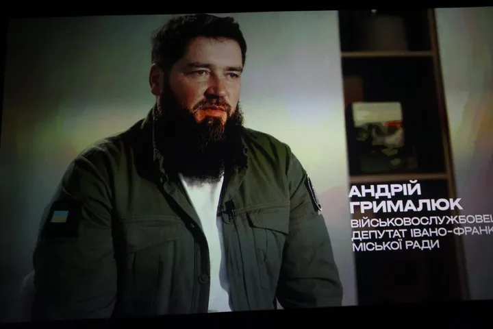 Андрій Грималюк, військовослужбовець, депутат Івано-Франківської міськради