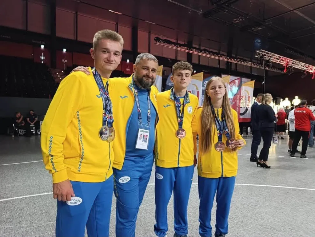Українські спортсмени з медалями на міжнародних змаганнях