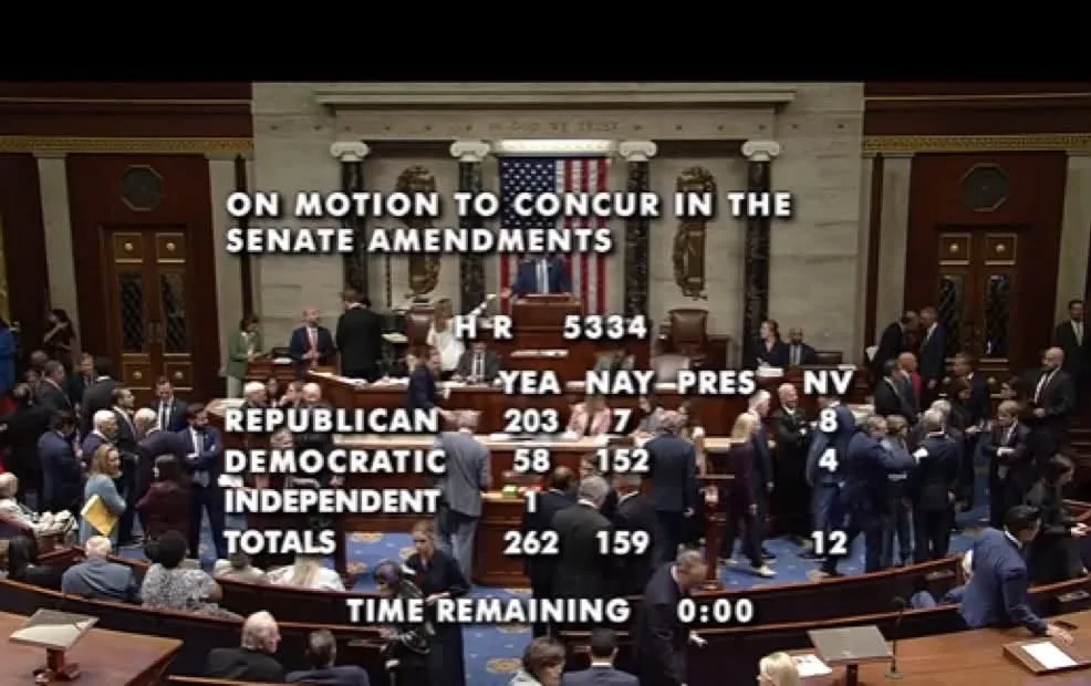 Голосування в Палаті представників США за законопроєкт H.R. 5334